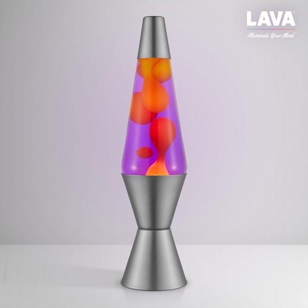 Lava? Lamp - 14.5 Purple Sunset - The Original Motion Light - Yellow Wax and Purple Liquid - Item #2635 (Amazon Exclusive)