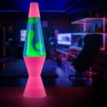 Lava The Original Lamp - 14.5 Neon Pink - Classic Liquid Motion Lamp - Green/Yellow and Blue Liquid - Item #2383 (Amazon Exclusive)